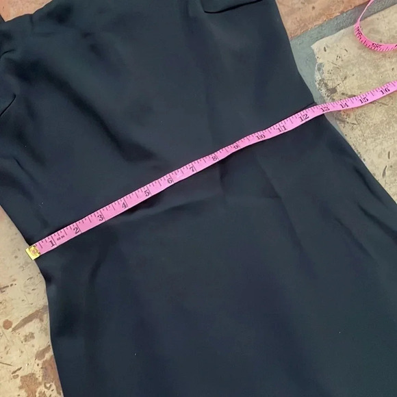 NEW LUCY PARIS Mareena Black Feather Trim Cocktail Dress Size Small MSRP$165 - Picture 9 of 15